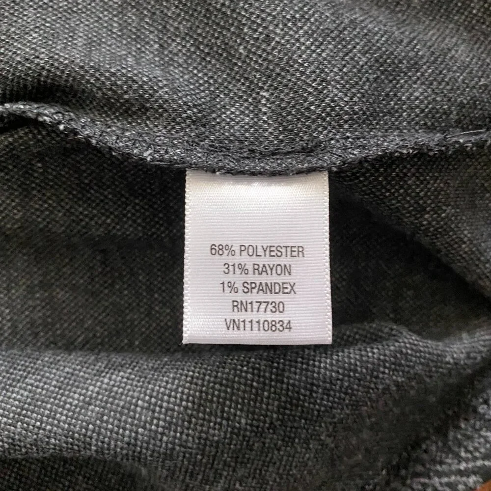 Black and Grey Bodycon Half Sleeve Pullover Dress Size S - Picture 6 of 7